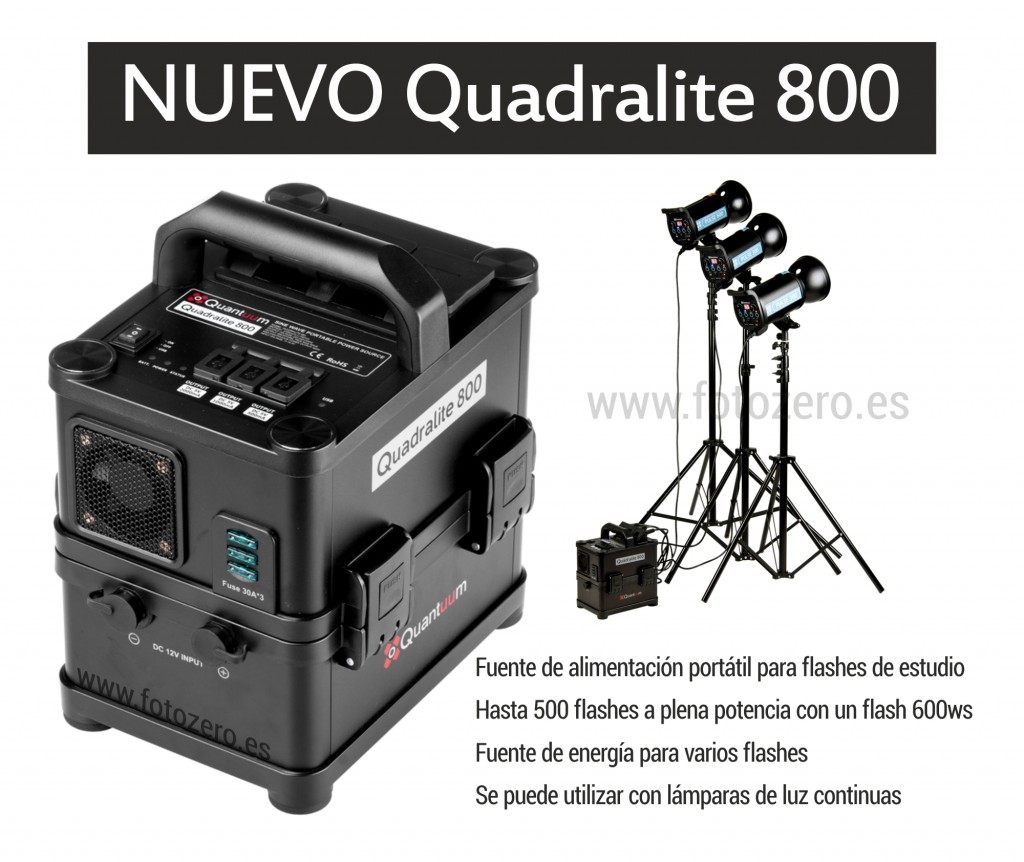 Quadralite 800 Powerpack